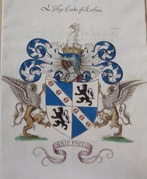 B9. Arms of Lisley Earle of Rothois